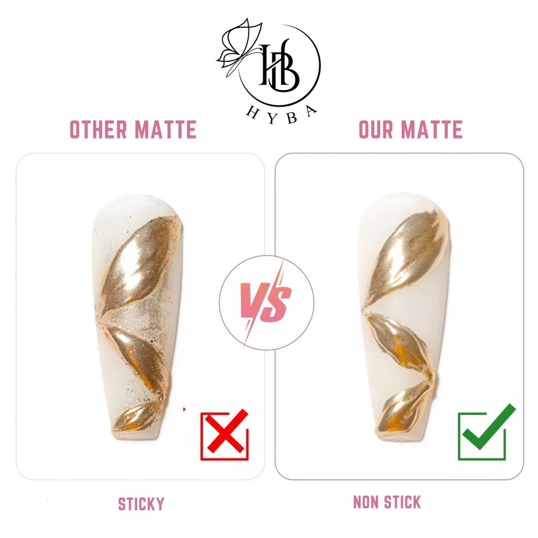 HyBa MATTE Top Non Stick - Gel Polish - 15ml