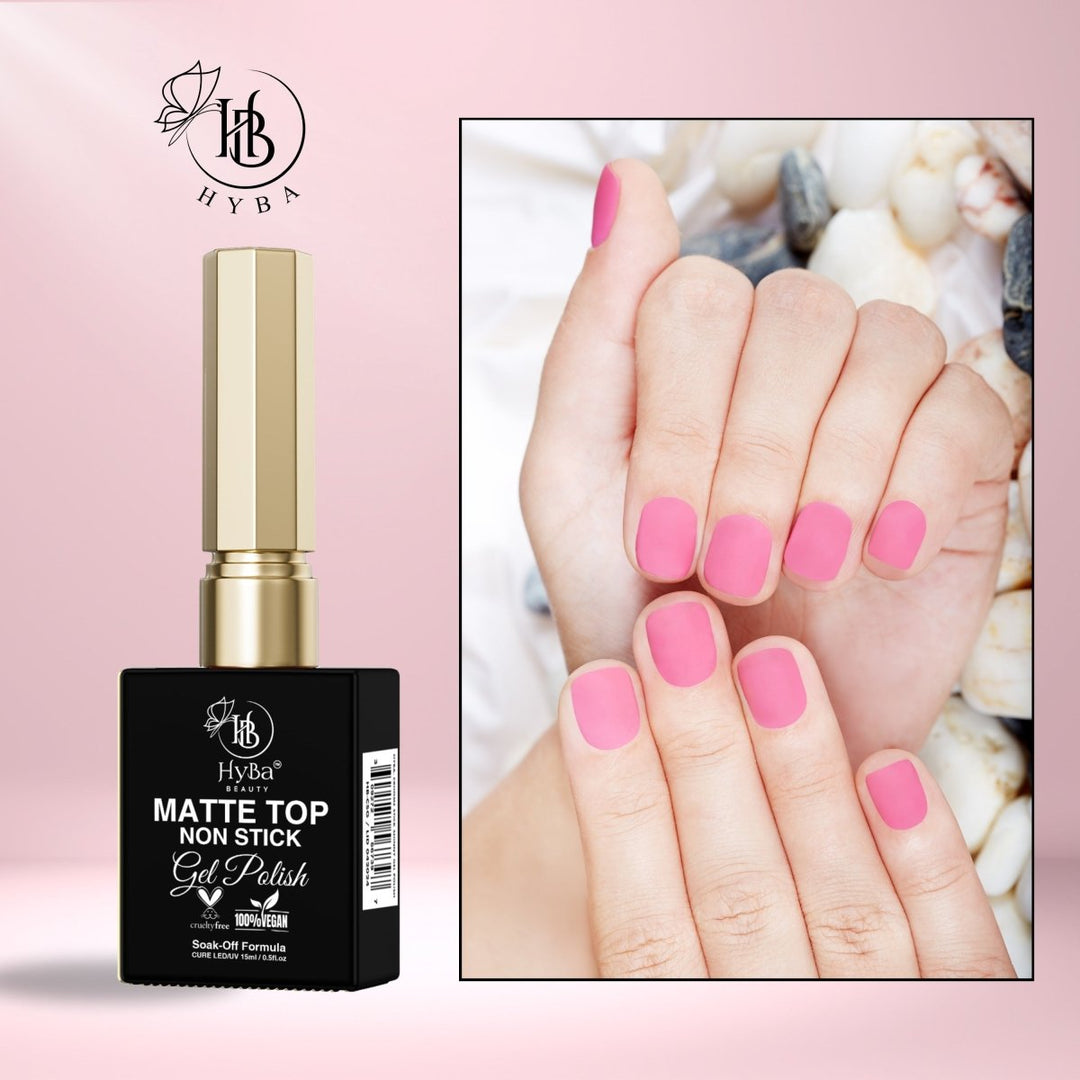 HyBa MATTE Top Non Stick - Gel Polish - 15ml