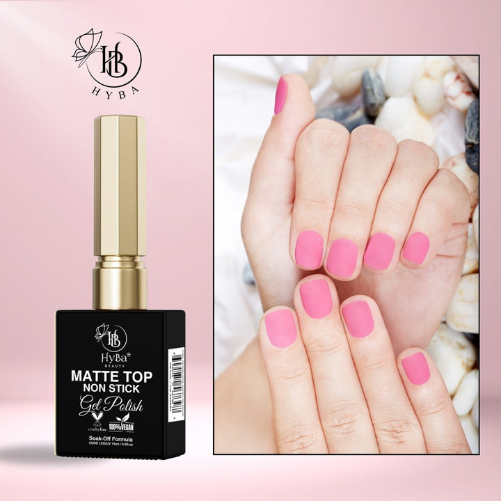 HyBa MATTE Top Non Stick - Gel Polish - 15ml