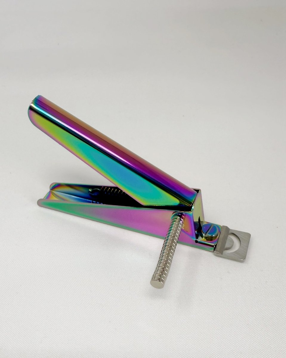 HyBa METAL Nail Tip Cutter with Magnet - Nail Art Essential Tool