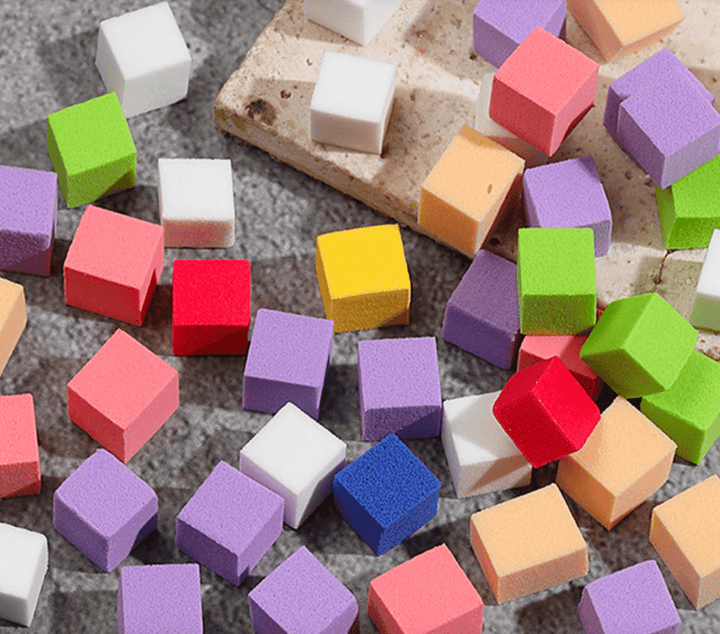 HyBa Mini Ombré Sponges with Grabber Box Set - Rainbow