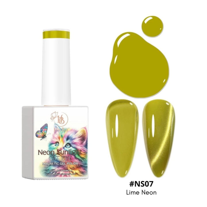HyBa NEON SUNLIGHT Cat Eye Collection 