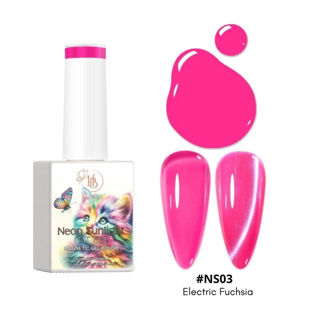 HyBa NEON SUNLIGHT Cat Eye Collection 