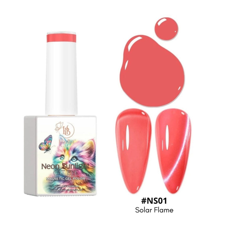 HyBa NEON SUNLIGHT Cat Eye Collection 