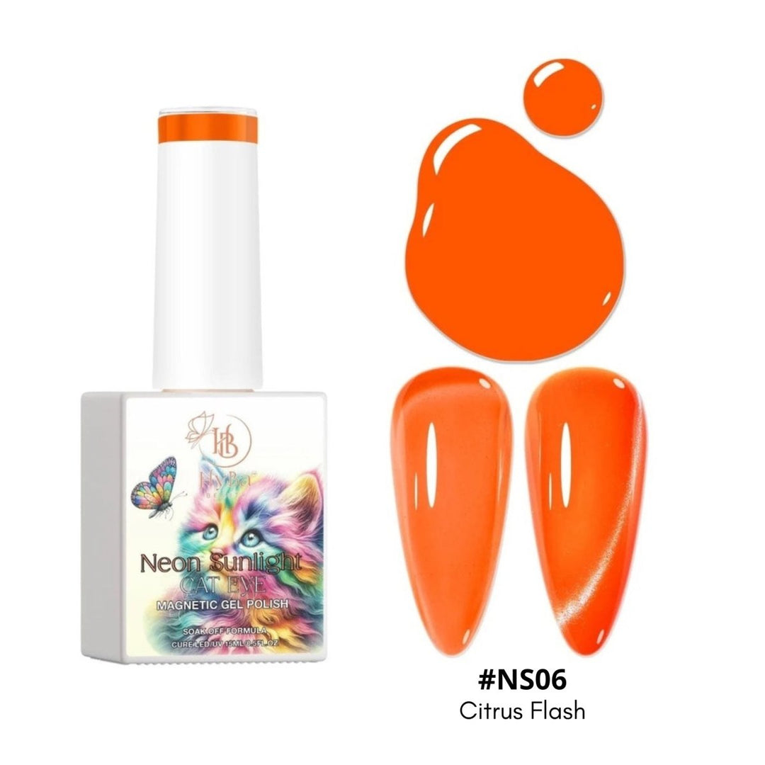 HyBa NEON SUNLIGHT Cat Eye Collection 