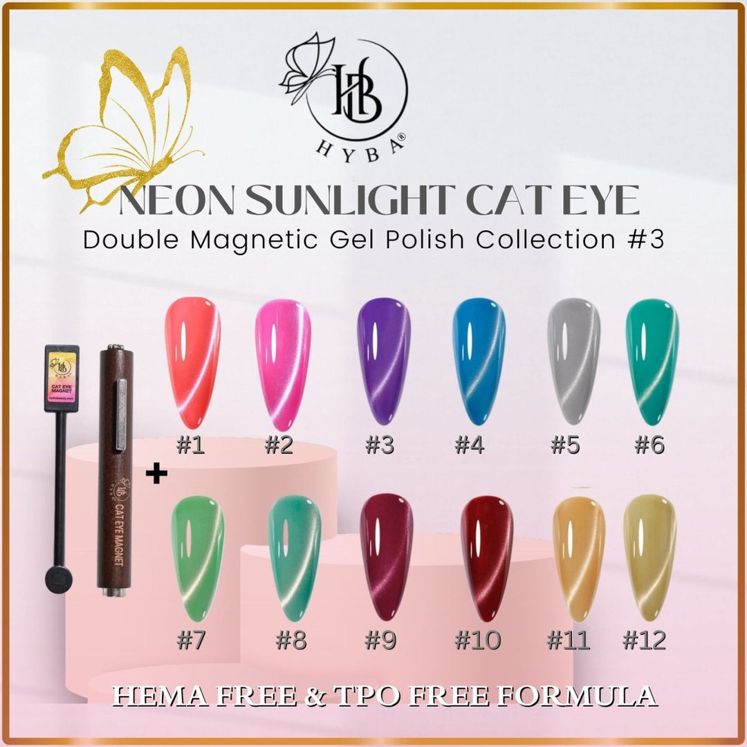 HyBa NEON SUNLIGHT Cat Eye Collection 