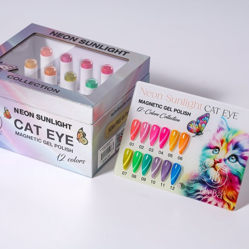 HyBa NEON SUNLIGHT Cat Eye Collection 