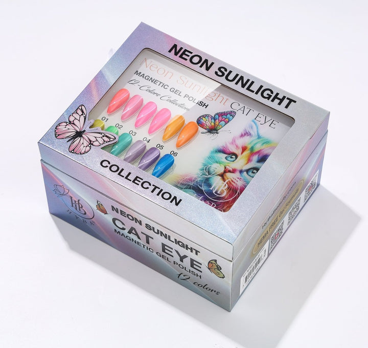 HyBa NEON SUNLIGHT Cat Eye Collection 