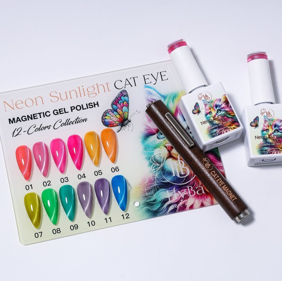 HyBa NEON SUNLIGHT Cat Eye Collection 