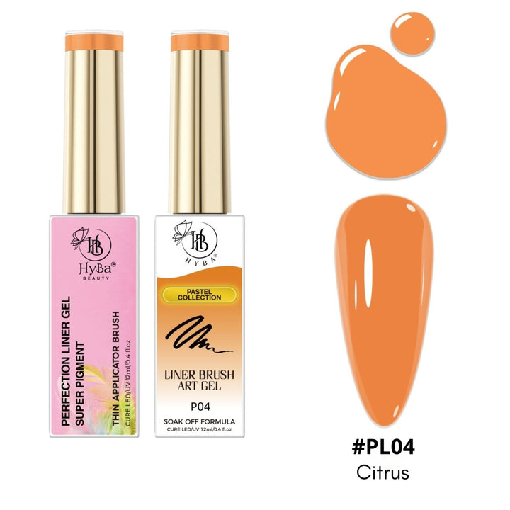 HyBa PASTEL Liner Gel Box Set - 12 Colors