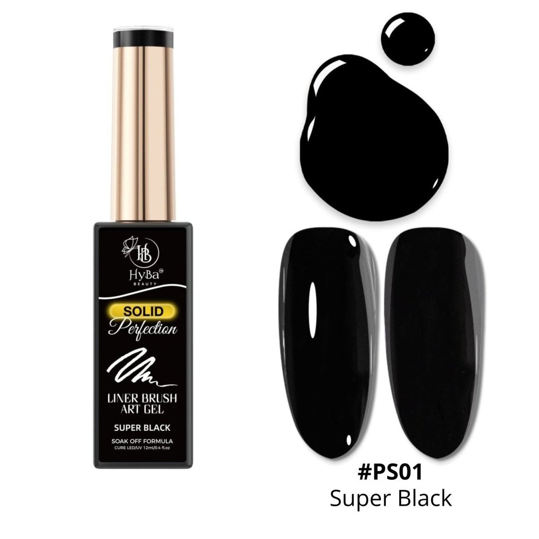 HyBa PERFECTION SOLID Liner / 4 Colors - Gel Set (