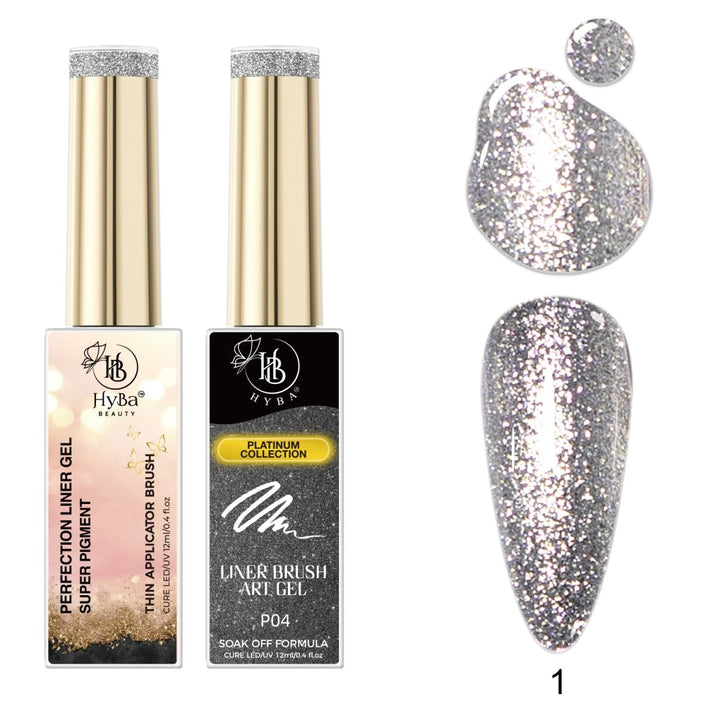 HyBa PLATINUM Gel Liner / 4 Colors Liner Set - Box Set