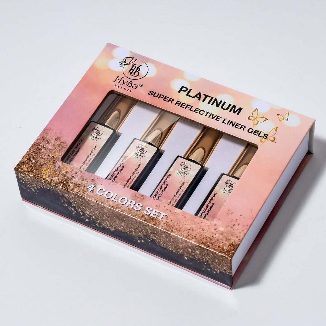 HyBa PLATINUM Gel Liner / 4 Colors Liner Set - Box Set
