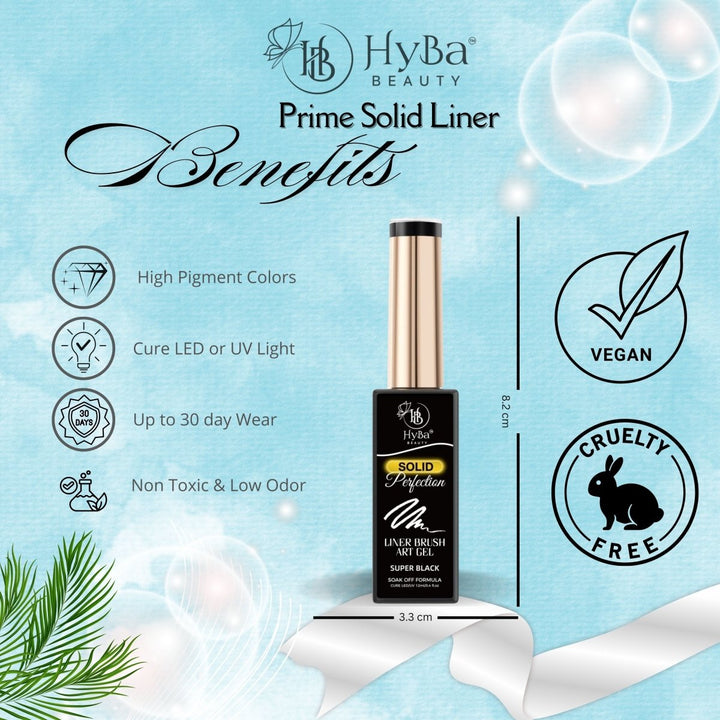 HyBa PERFECTION SOLID Liner / 4 Colors - Gel Set (