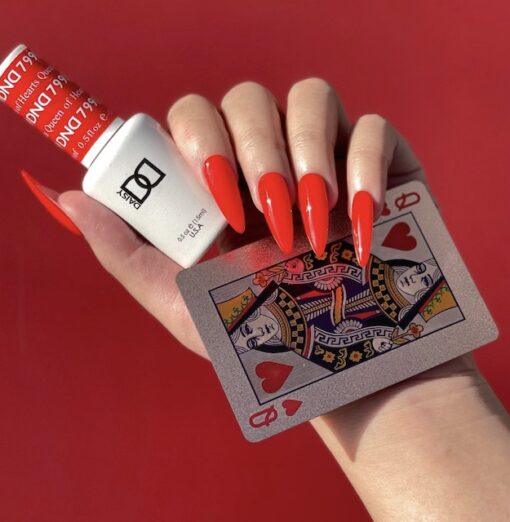 DND - 799 Queen of Hearts - Gel Nail Polish Matching Duo