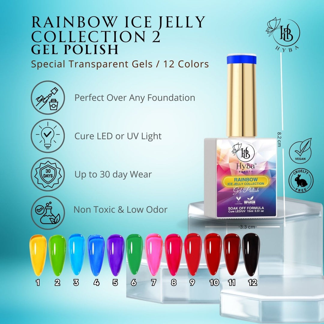HyBa RAINBOW Ice Jelly Collection 2