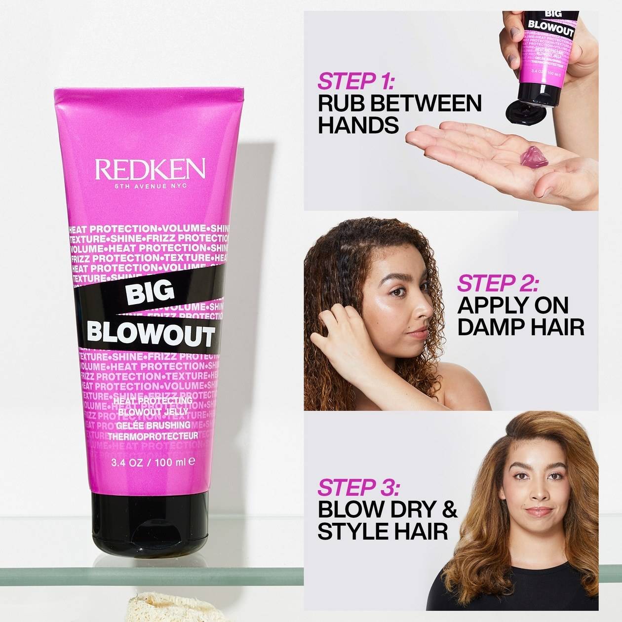 REDKEN - Big Blowout 3.4oz