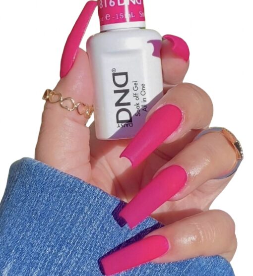 DND - 816 Snowcone - Gel Nail Polish Matching Duo
