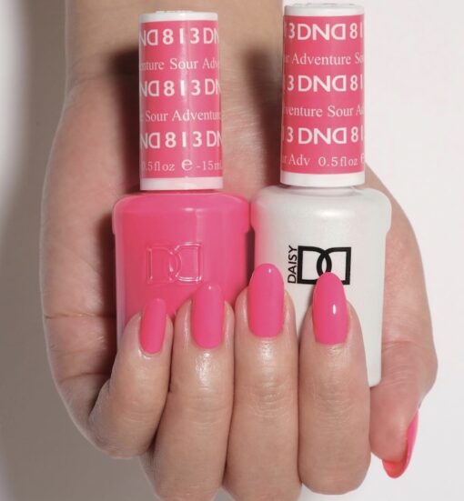 DND - 813 Sour Adventure - Gel Nail Polish Matching Duo