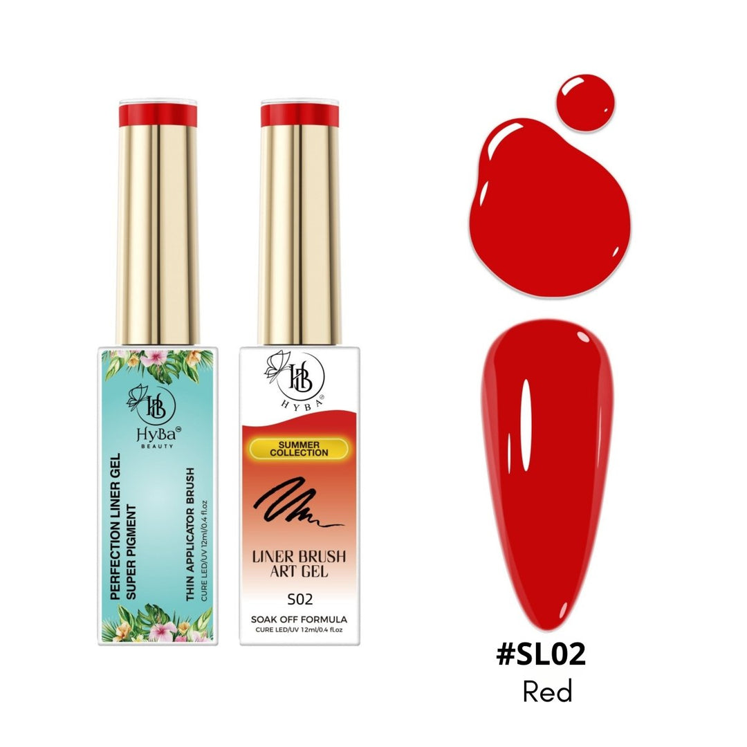 HyBa SUMMER Liner Gel Box Set - 12 Colors