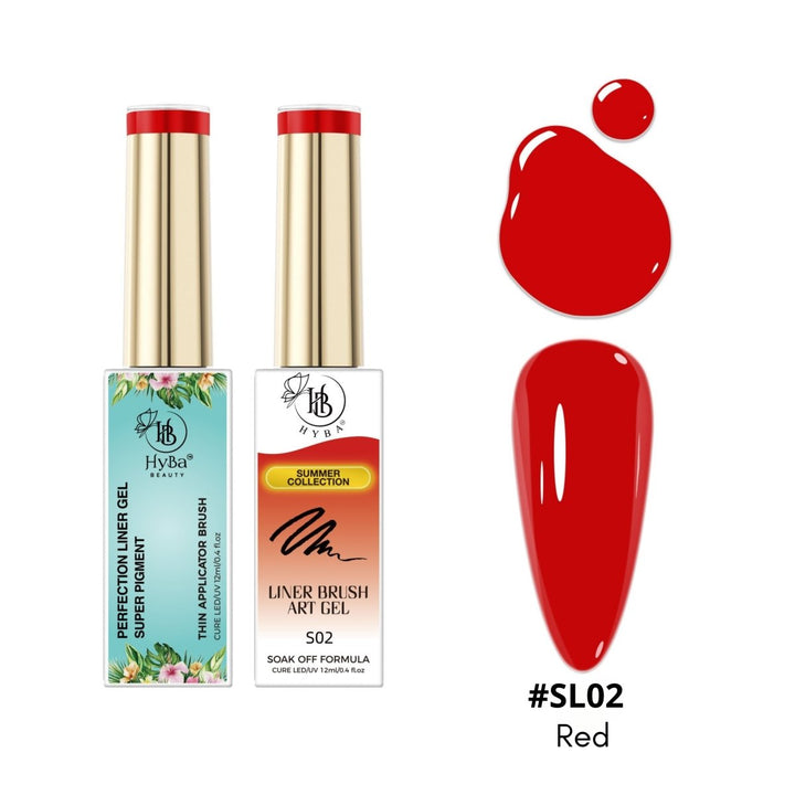 HyBa SUMMER Liner Gel Box Set - 12 Colors