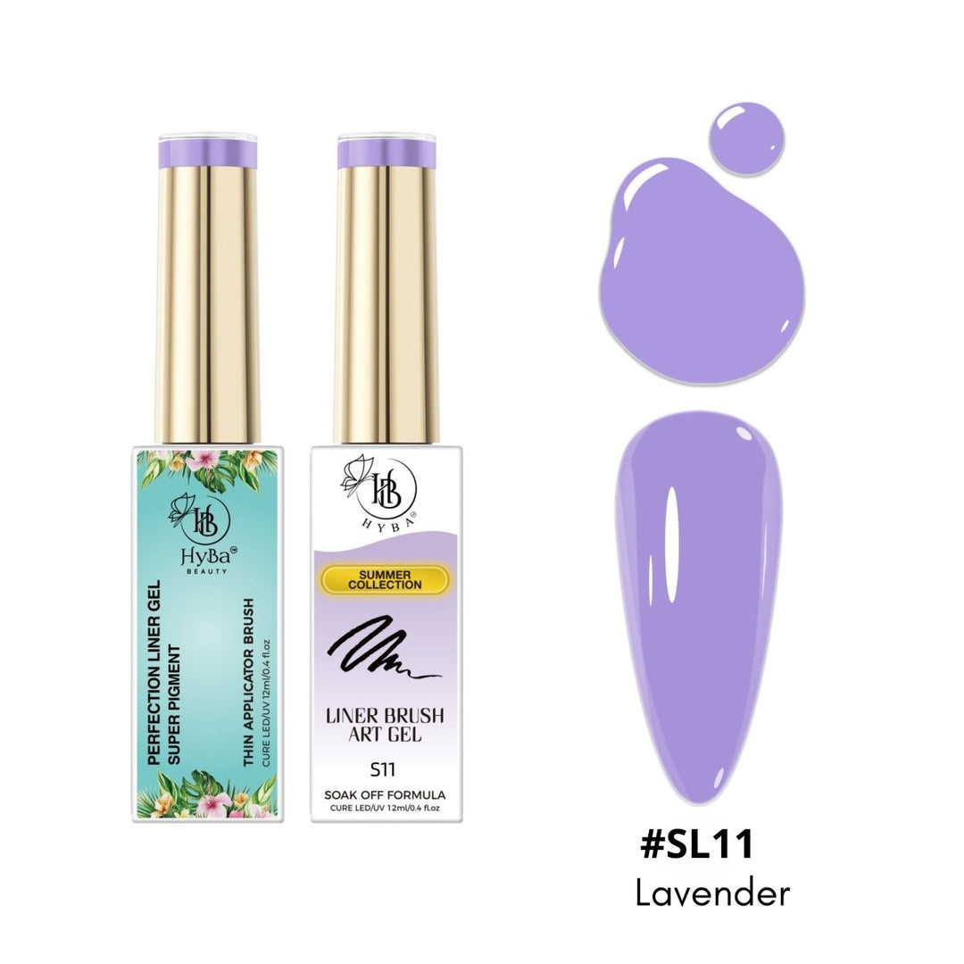 HyBa SUMMER Liner Gel Box Set - 12 Colors