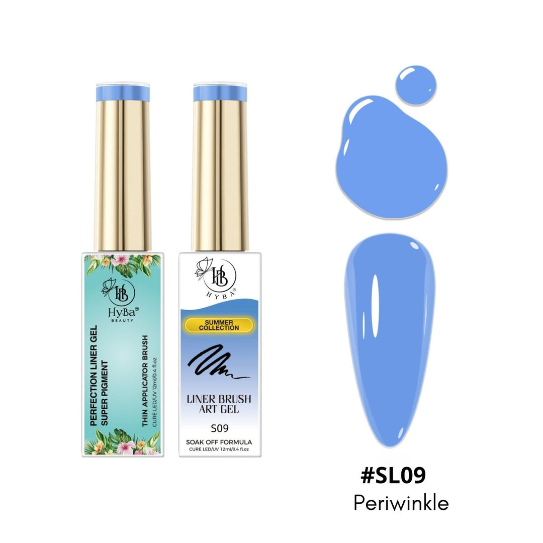HyBa SUMMER Liner Gel Box Set - 12 Colors