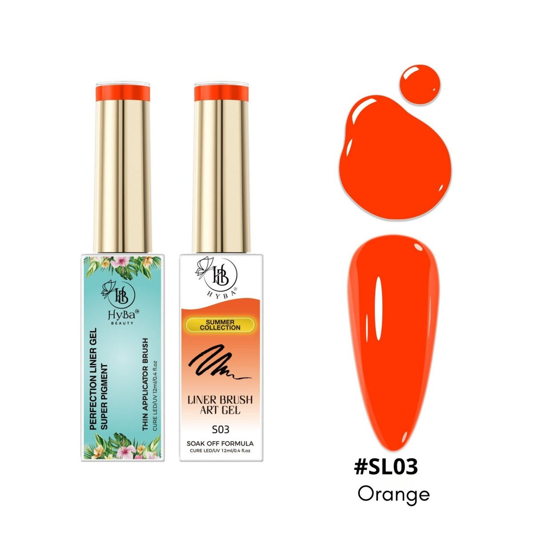 HyBa SUMMER Liner Gel Box Set - 12 Colors