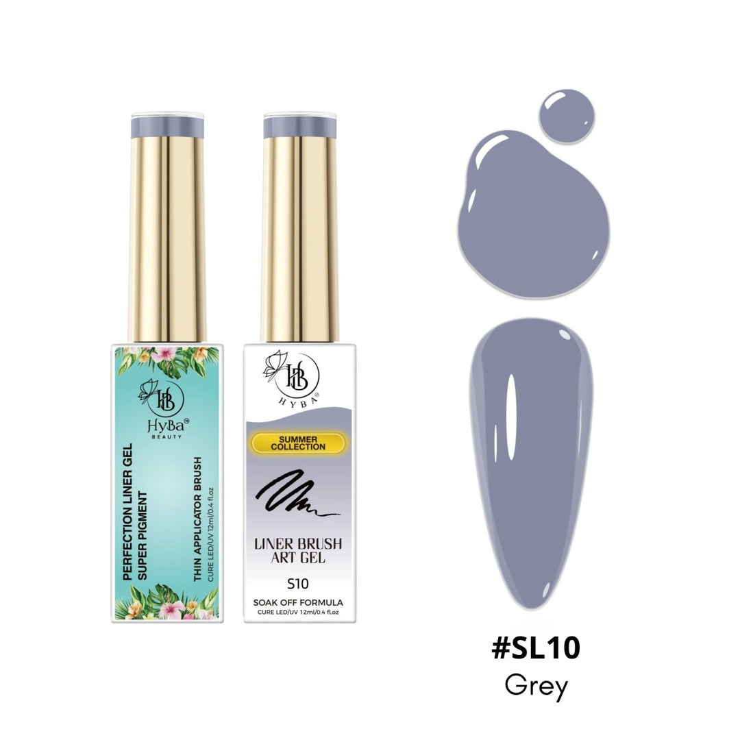 HyBa SUMMER Liner Gel Box Set - 12 Colors