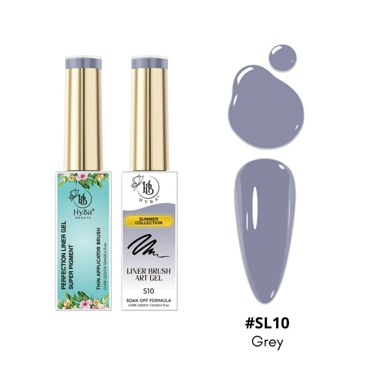 HyBa SUMMER Liner Gel Box Set - 12 Colors