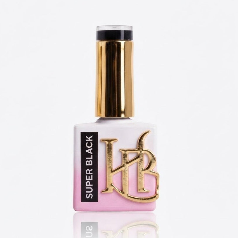 HyBa SUPER BLACK Gel Polish - 20ML Single Bottle