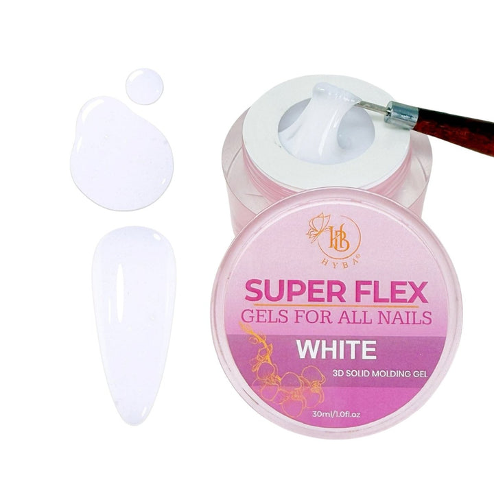 HyBa Super Flex Molding Gel WHITE (30ml) 