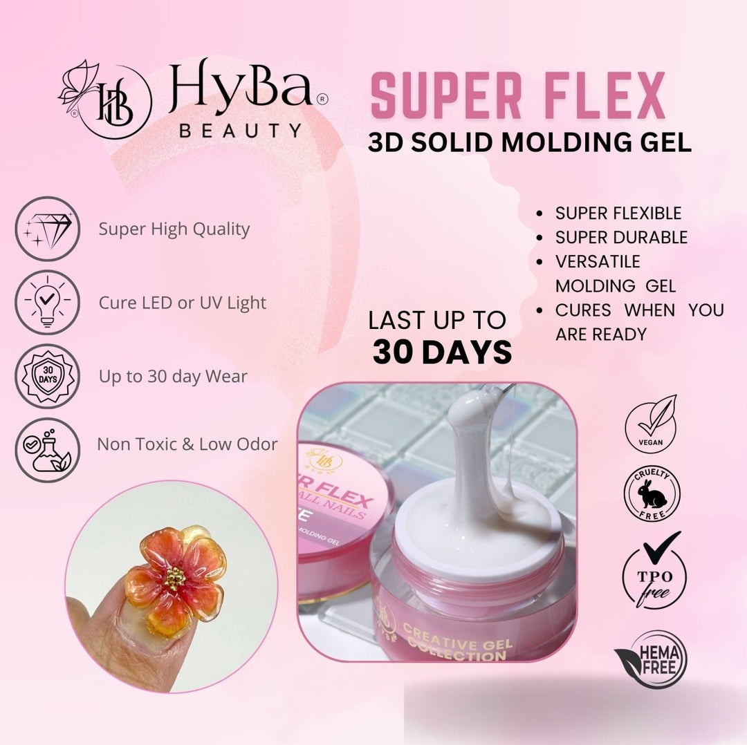 HyBa Super Flex Molding Gel WHITE (30ml) 