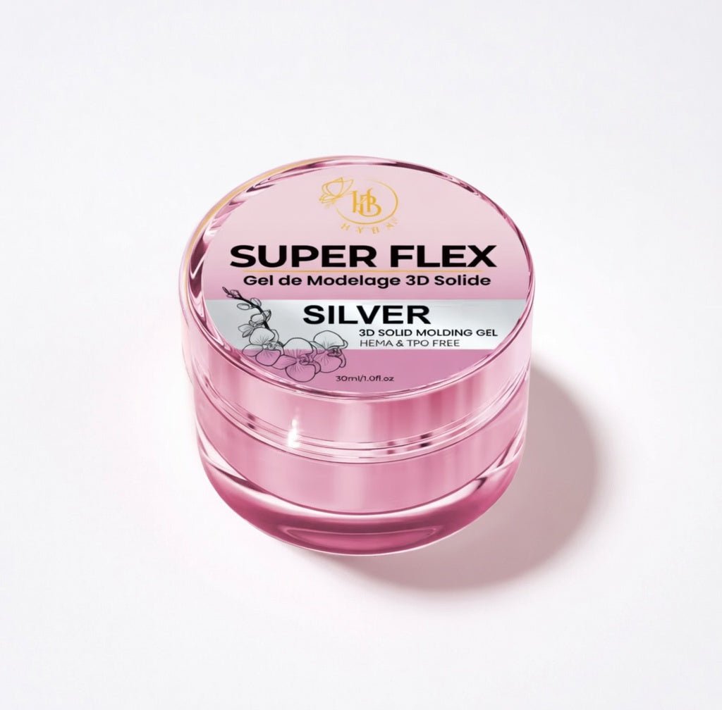HyBa SUPER FLEX Molding Gel SILVER (30ml) 