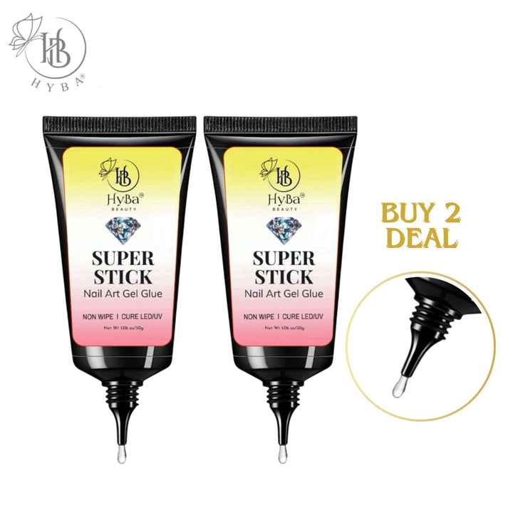 HyBa SUPER STICK Nail Art Glue Gel - Super Strong Adhesion