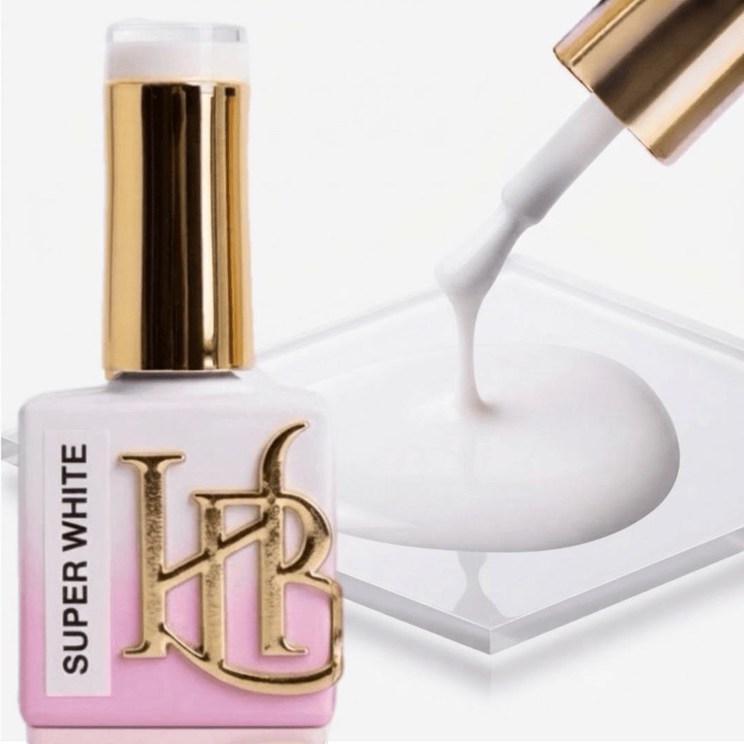 HyBa SUPER WHITE Gel Polish -20ML Single Bottle