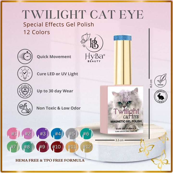 HyBa TWILIGHT Cat Eye Collection 