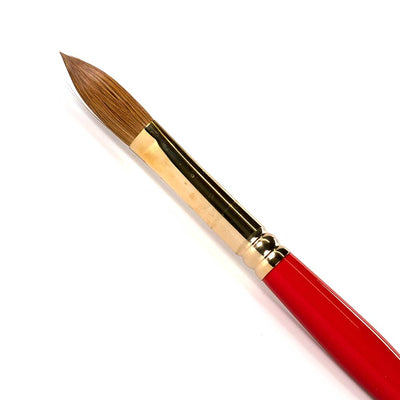 KDS - Kolinsky Acrylic Brush #14 (Red)