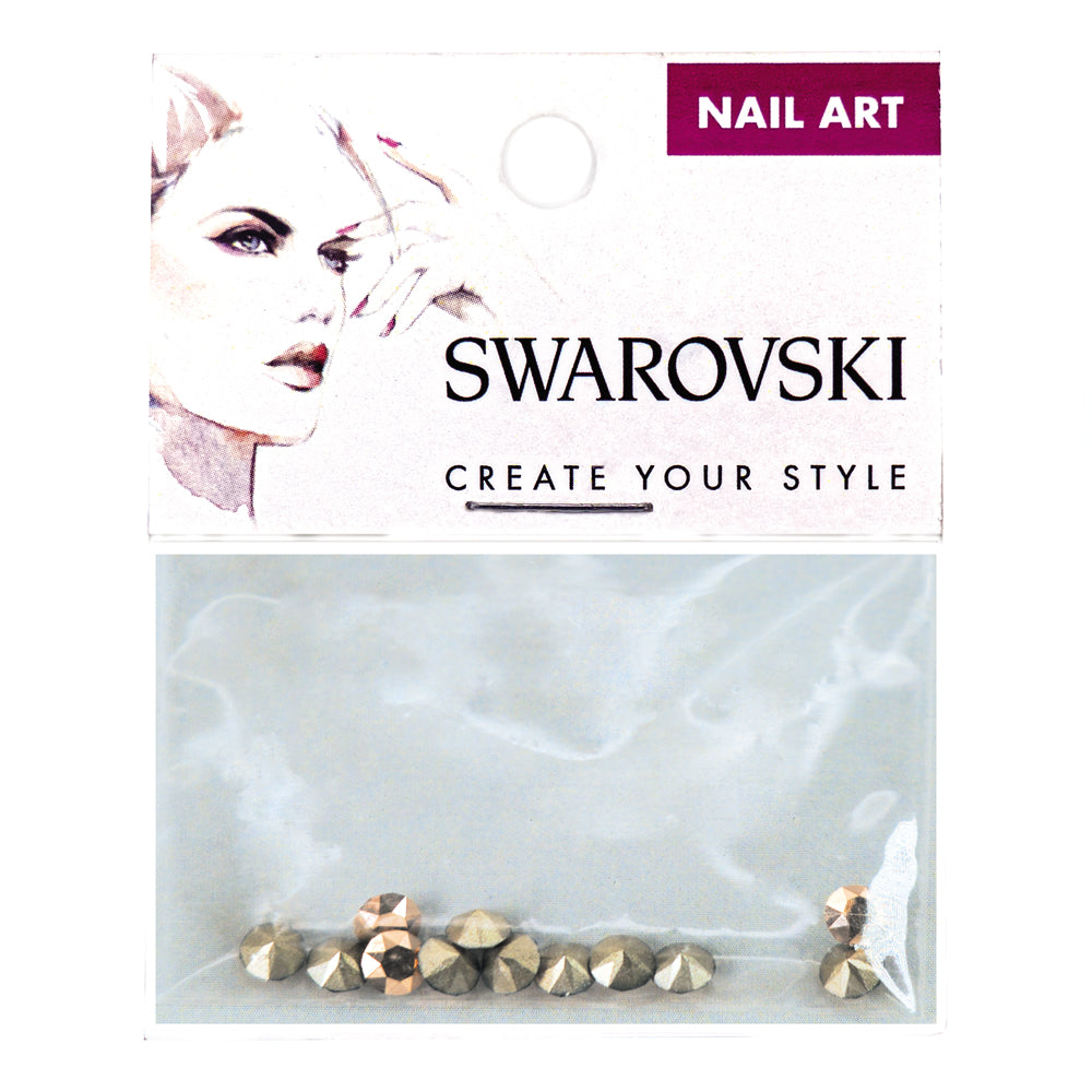 SWAROVSKI - Crystal Rose Gold Pointed Back