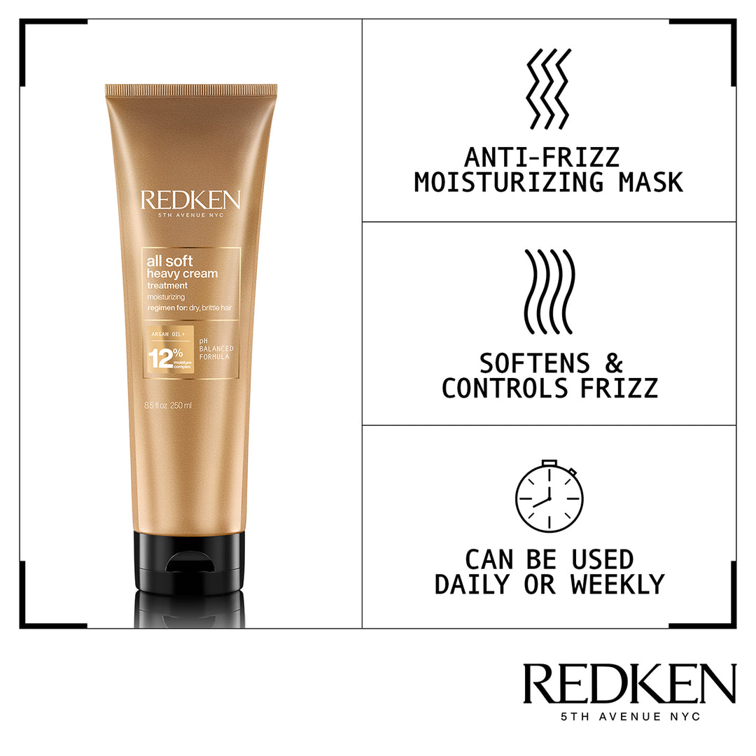 REDKEN - All Soft Heavy Cream 8.5oz.