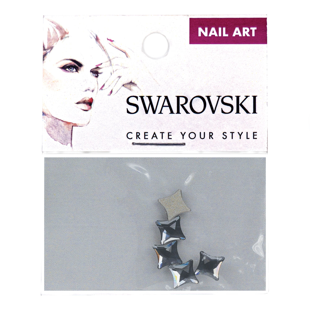 SWAROVSKI - Crystal Silver Night Starlet Flat Back Specialty Shape