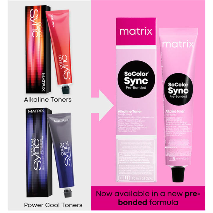 MATRIX SoColor Sync- Demi-Permanent Pre-Bonded (Previously Matrix Color Sync) Hair color