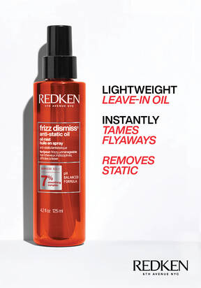 REDKEN - Frizz Dismiss Anti-Static Oil for Frizzy Hair 4.2 oz