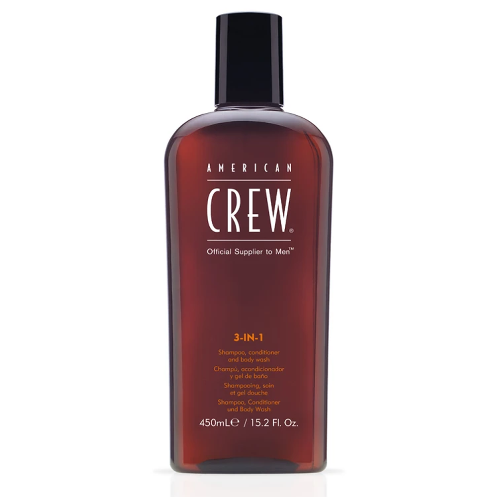 This is an image of AMERICAN CREW - 3 In 1 Shampoo 15.2 oz
