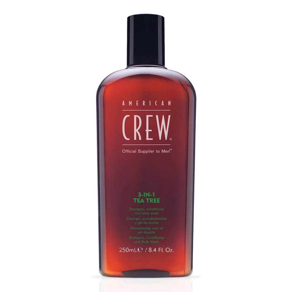 AMERICAN CREW - 3 In 1 Tea Tree Shampoo 8.4 oz.