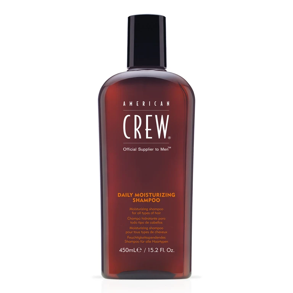 This is an image of AMERICAN CREW - Daily Moisturizing Shampoo 15.2oz.
