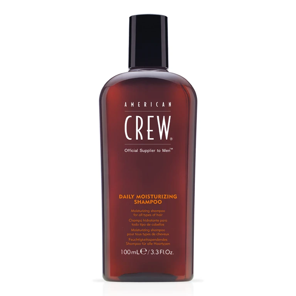 This is an image of AMERICAN CREW - Daily Moisturizing Shampoo 3.3 oz