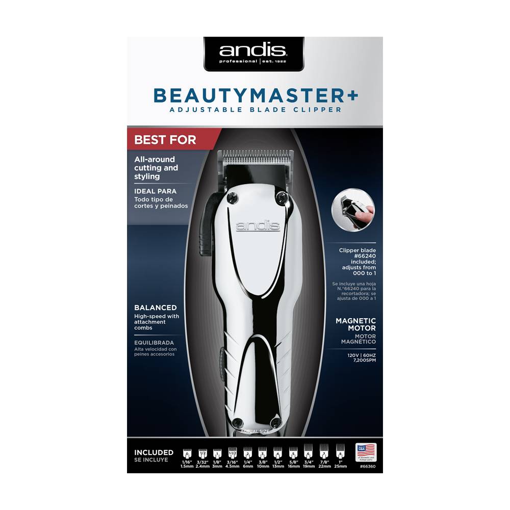 ANDIS - Beauty Master+ Adjustable Blade Clipper