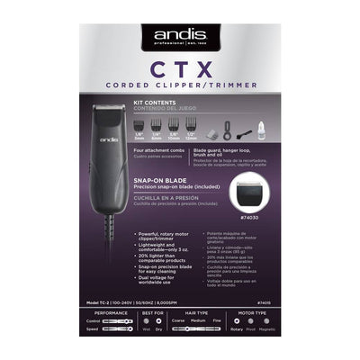 ANDIS - CTX Corded Clipper/Trimmer