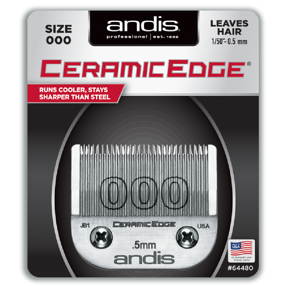 ANDIS - CeramicEdge Detachable Blade, sz 000